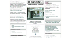 Desktop Screenshot of kopfbahnhof.info